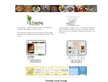 Tablet Screenshot of ckcatering.biz